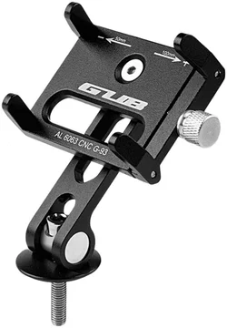 GUB G93 Universele Telefoonhouder voor Balhoofd Fiets Stuur Zwart