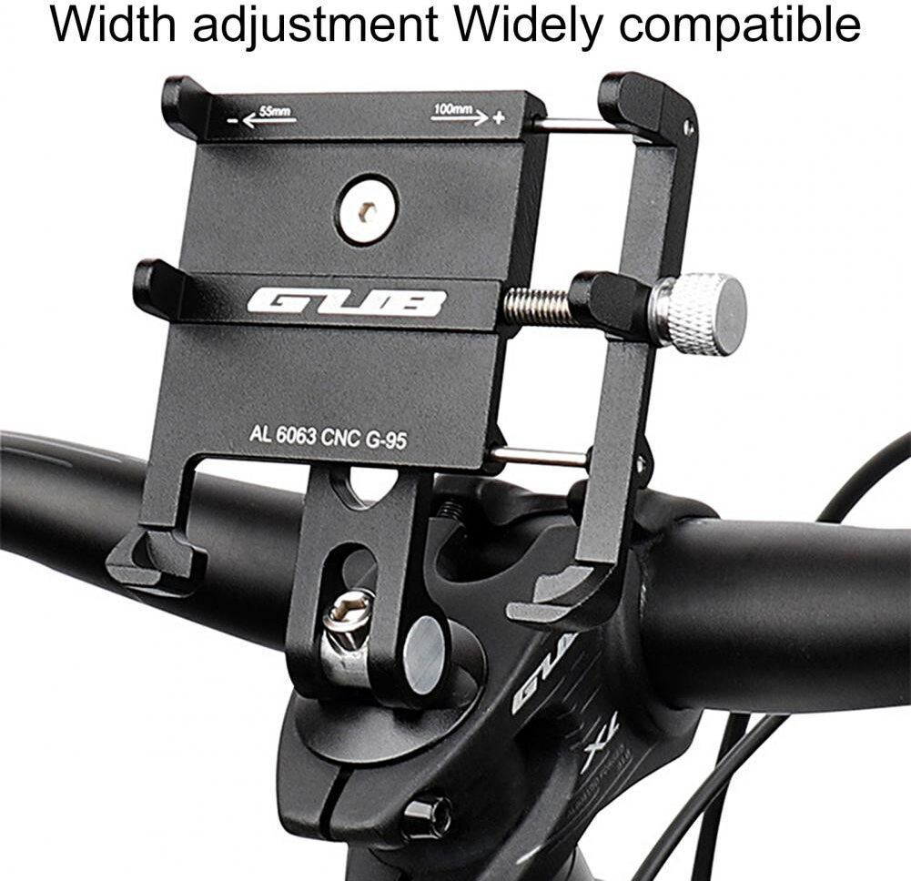 GUB G95 Universele Stevige Telefoonhouder voor Balhoofd Fiets Stuur afbeelding 9