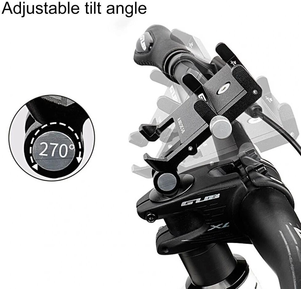 GUB G95 Universele Stevige Telefoonhouder voor Balhoofd Fiets Stuur afbeelding 4