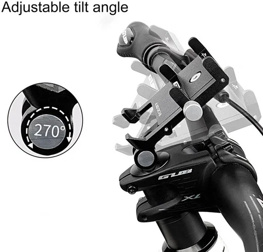 GUB G95 Universele Stevige Telefoonhouder voor Balhoofd Fiets Stuur afbeelding 4