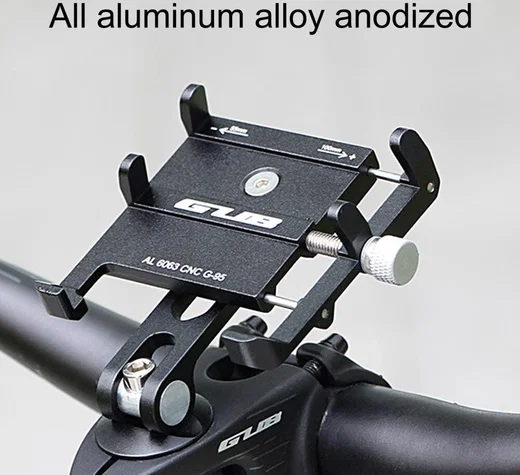 GUB G95 Universele Stevige Telefoonhouder voor Balhoofd Fiets Stuur afbeelding 6