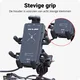 GUB P70 Telefoonhouder Motor/Scooter met Draadloos Opladen 15W Zwart afbeelding 4
