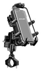 GUB P60 Stevige Telefoonhouder voor Motor en Scooter Zwart afbeelding