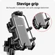 GUB P60 Telefoonhouder Motor/Scooter Stuurhouder Verstelbaar Zwart afbeelding 2