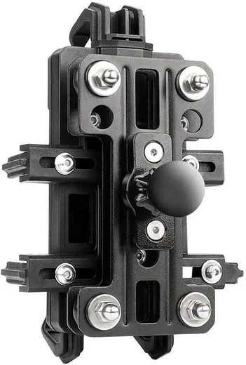 GUB P60 Telefoonhouder Motor/Scooter Stuurhouder Verstelbaar Zwart afbeelding 9