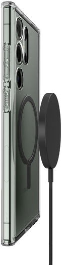 Spigen Ultra Hybrid MagSafe Samsung Galaxy S23 Ultra Hoesje Zwart afbeelding 13