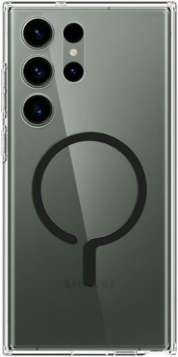 Spigen Ultra Hybrid MagSafe Samsung Galaxy S23 Ultra Hoesje Zwart afbeelding 14