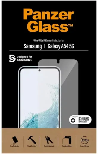 PanzerGlass Ultra-Wide Samsung Galaxy A54 Screen Protector afbeelding 5