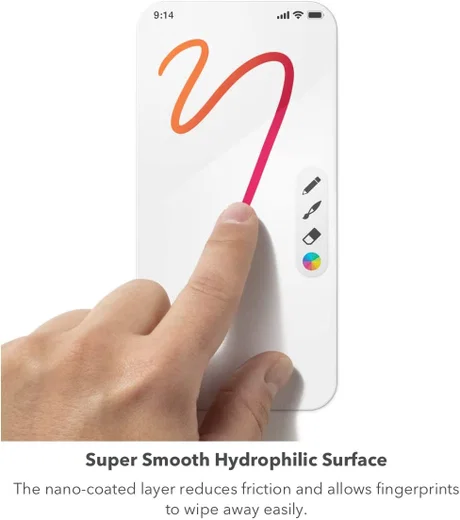 ZAGG InvisibleShield Clear Samsung Galaxy S23 Ultra Screen Protector afbeelding 8