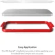 ZAGG InvisibleShield Clear Samsung Galaxy S23 Ultra Screen Protector afbeelding 3