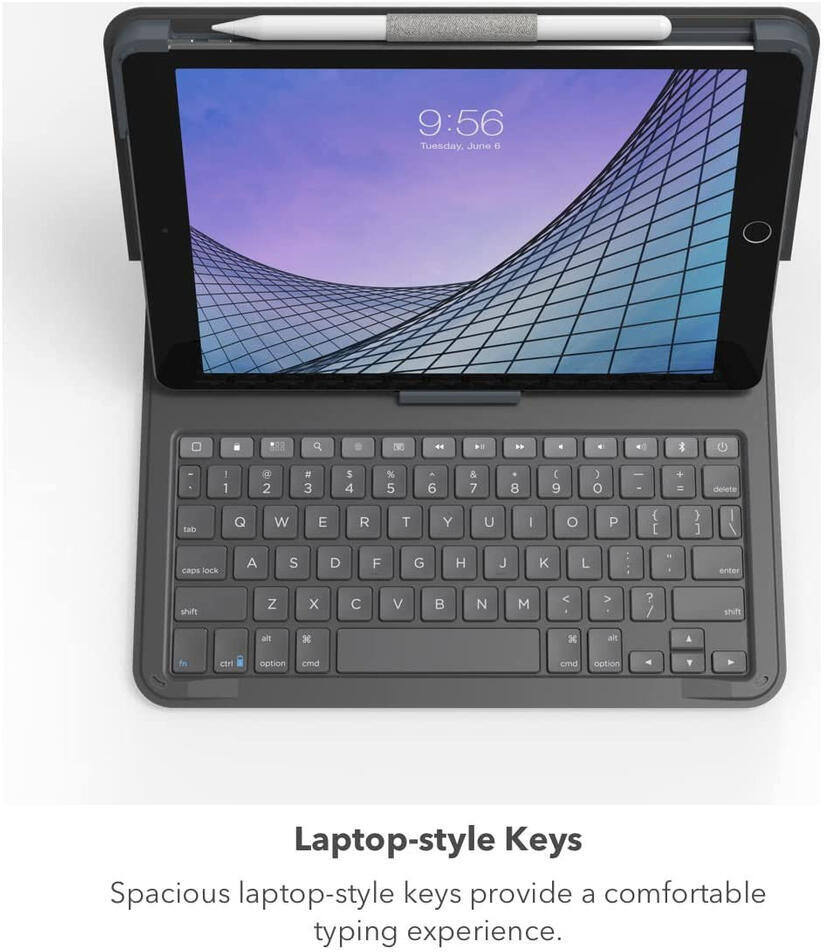 ZAGG Messenger Folio 2 iPad 11 (2025) / 10.9 (2022) Toetsenbord Hoes afbeelding 2