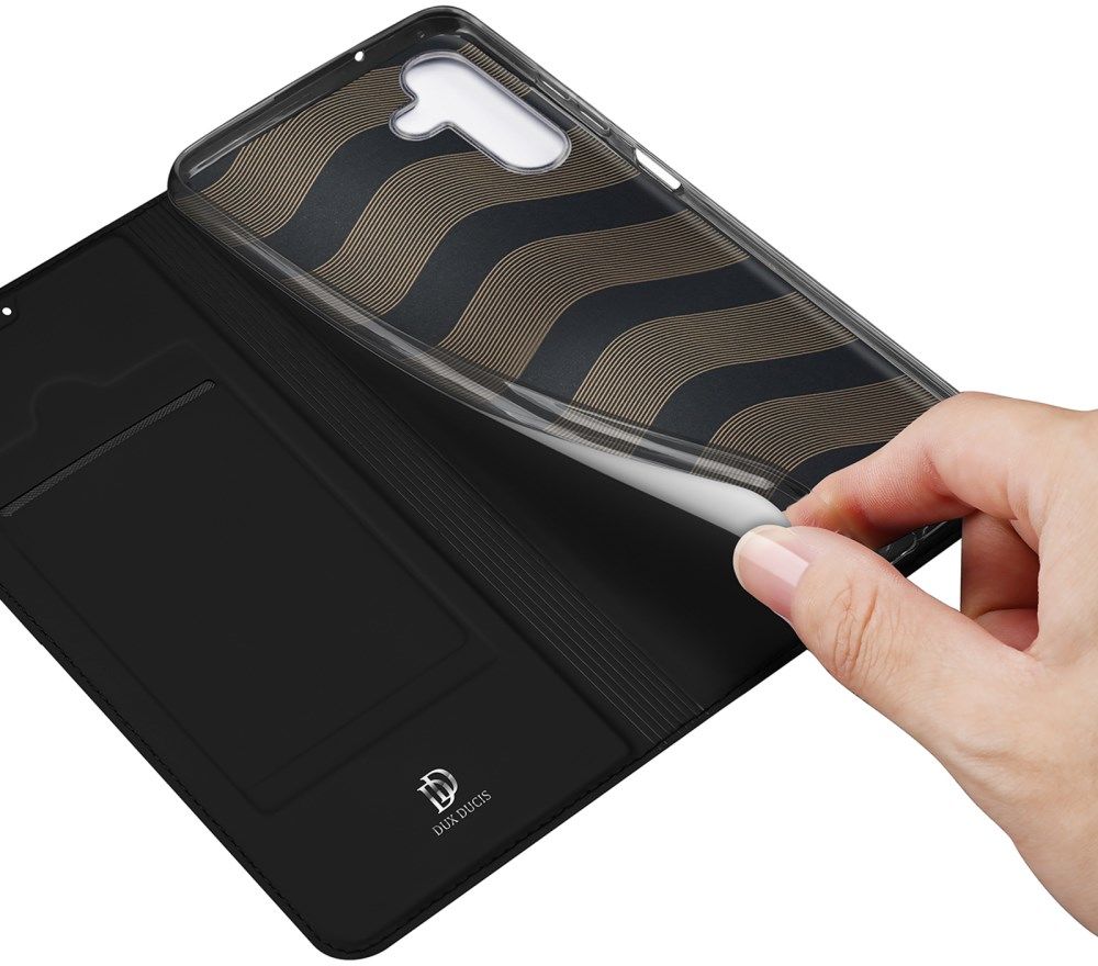 Dux Ducis Skin Pro Samsung Galaxy A14 Hoesje Portemonnee Zwart afbeelding 7