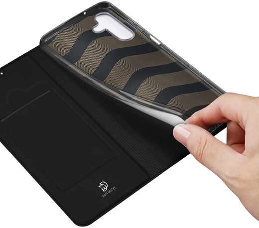 Dux Ducis Skin Pro Samsung Galaxy A14 Hoesje Portemonnee Zwart afbeelding 7