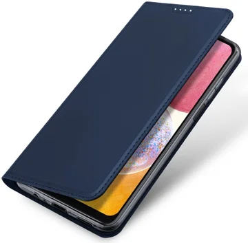 Dux Ducis Skin Pro Samsung Galaxy A14 Hoesje Portemonnee Blauw