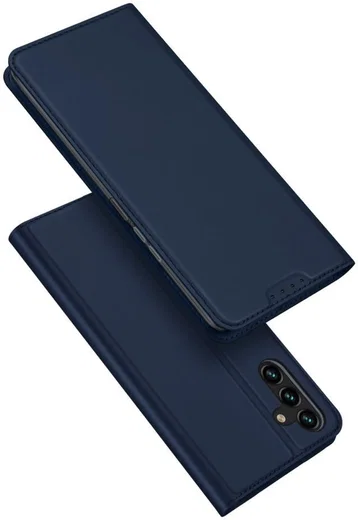 Dux Ducis Skin Pro Samsung Galaxy A14 Hoesje Portemonnee Blauw afbeelding 4