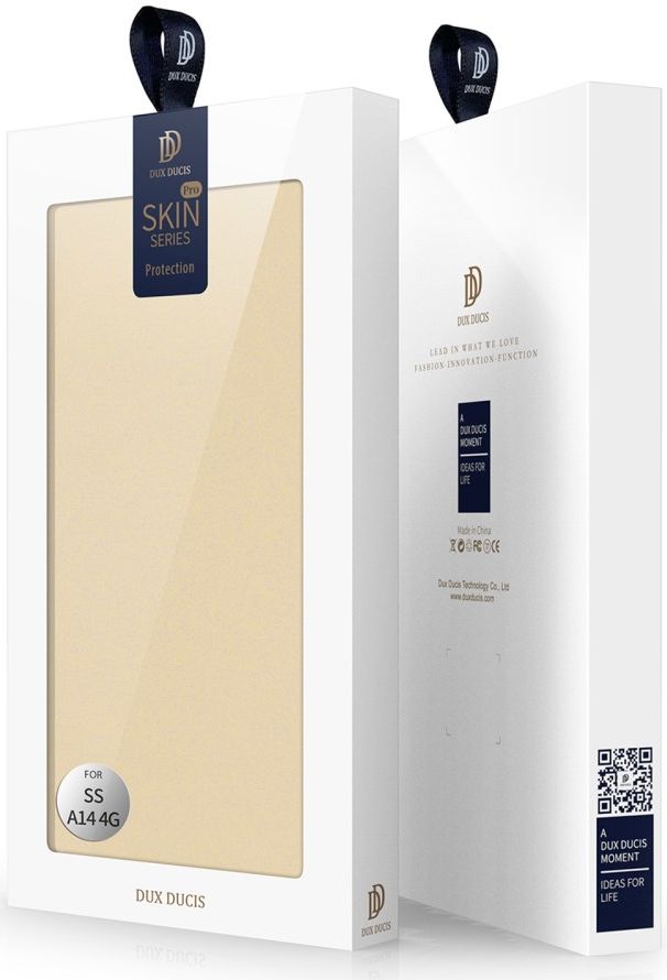 Dux Ducis Skin Pro Samsung Galaxy A14 Hoesje Portemonnee Goud afbeelding 11