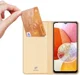 Dux Ducis Skin Pro Samsung Galaxy A14 Hoesje Portemonnee Goud afbeelding 2