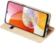 Dux Ducis Skin Pro Samsung Galaxy A14 Hoesje Portemonnee Goud afbeelding 5