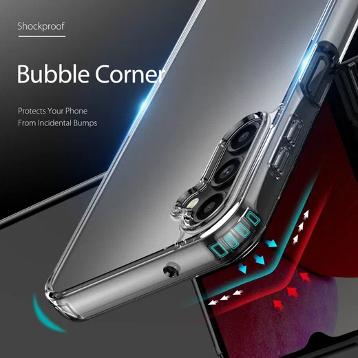 Dux Ducis Clin Samsung Galaxy A14 Hoesje Back Cover Transparant afbeelding 2