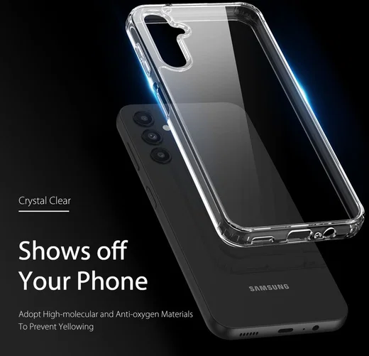 Dux Ducis Clin Samsung Galaxy A14 Hoesje Back Cover Transparant afbeelding 3
