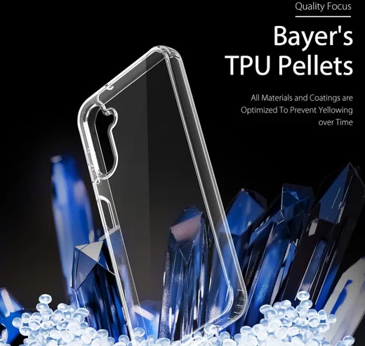 Dux Ducis Clin Samsung Galaxy A14 Hoesje Back Cover Transparant afbeelding 5