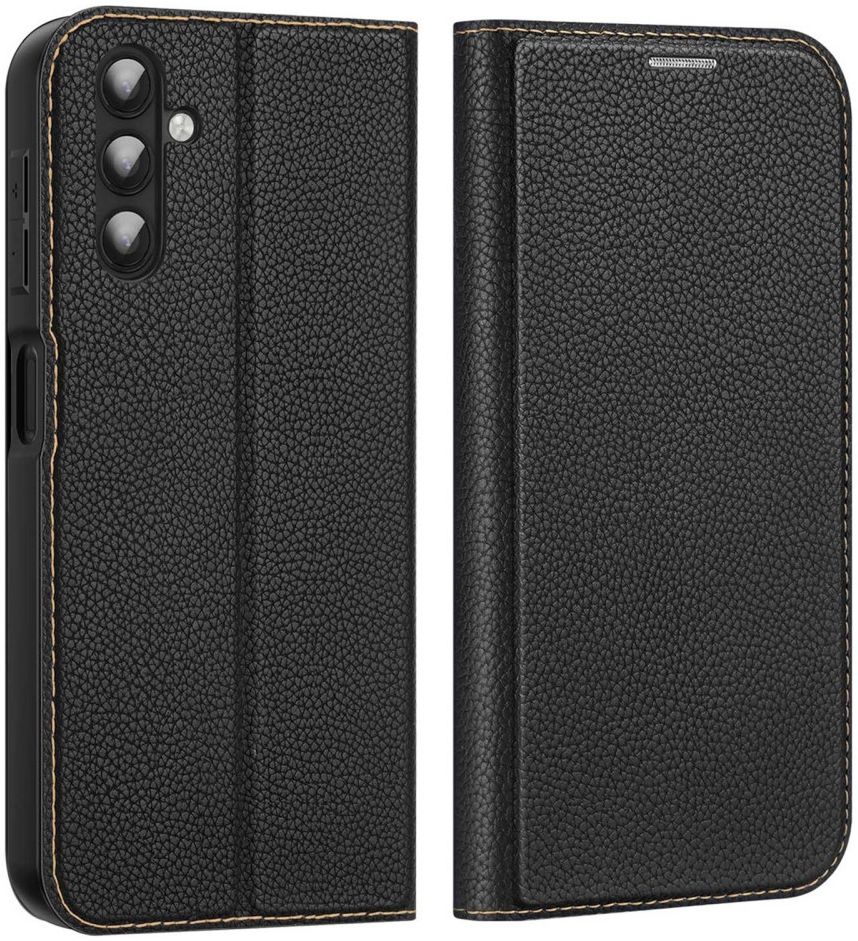 Dux Ducis Skin X2 Samsung Galaxy A14 Hoesje Book Case Zwart afbeelding 2