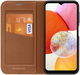 Dux Ducis Skin X2 Samsung Galaxy A14 Hoesje Book Case Bruin afbeelding 1