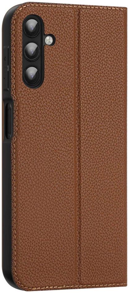 Dux Ducis Skin X2 Samsung Galaxy A14 Hoesje Book Case Bruin afbeelding 12