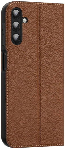 Dux Ducis Skin X2 Samsung Galaxy A14 Hoesje Book Case Bruin afbeelding 12