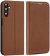 Dux Ducis Skin X2 Samsung Galaxy A14 Hoesje Book Case Bruin afbeelding 2