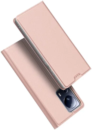 Dux Ducis Skin Pro Xiaomi 13 Lite Hoesje Portemonnee Book Case Roze afbeelding 4