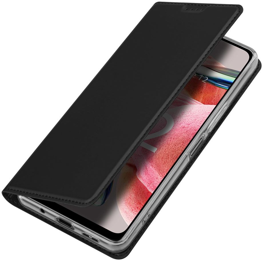 Dux Ducis Skin Pro Xiaomi Redmi Note 12 Hoesje Portemonnee Zwart afbeelding 1