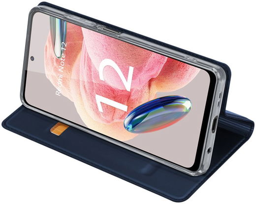 Dux Ducis Skin Pro Xiaomi Redmi Note 12 Hoesje Portemonnee Blauw afbeelding 5
