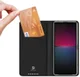 Dux Ducis Skin Pro Sony Xperia 10 V Hoesje Portemonnee Zwart afbeelding 2