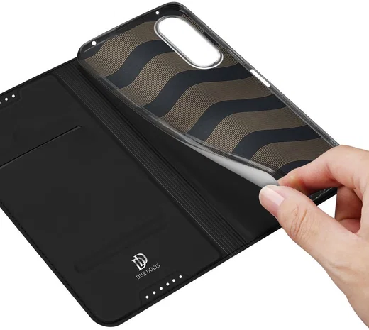 Dux Ducis Skin Pro Sony Xperia 10 V Hoesje Portemonnee Zwart afbeelding 4