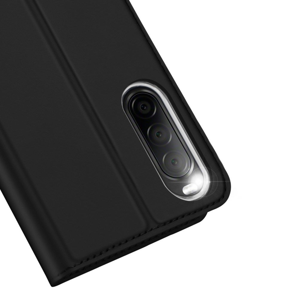 Dux Ducis Skin Pro Sony Xperia 10 V Hoesje Portemonnee Zwart afbeelding 9