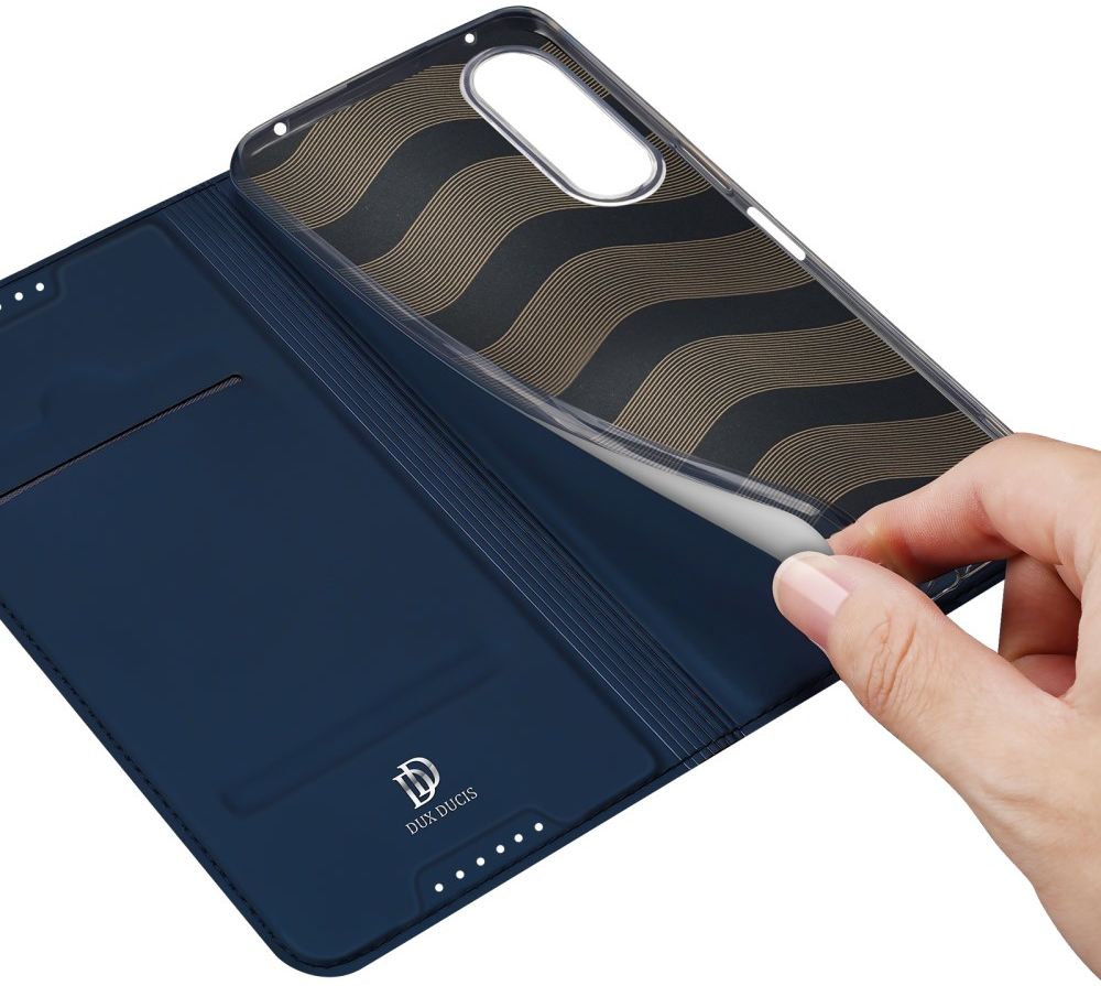 Dux Ducis Skin Pro Sony Xperia 10 V Hoesje Portemonnee Blauw afbeelding 4