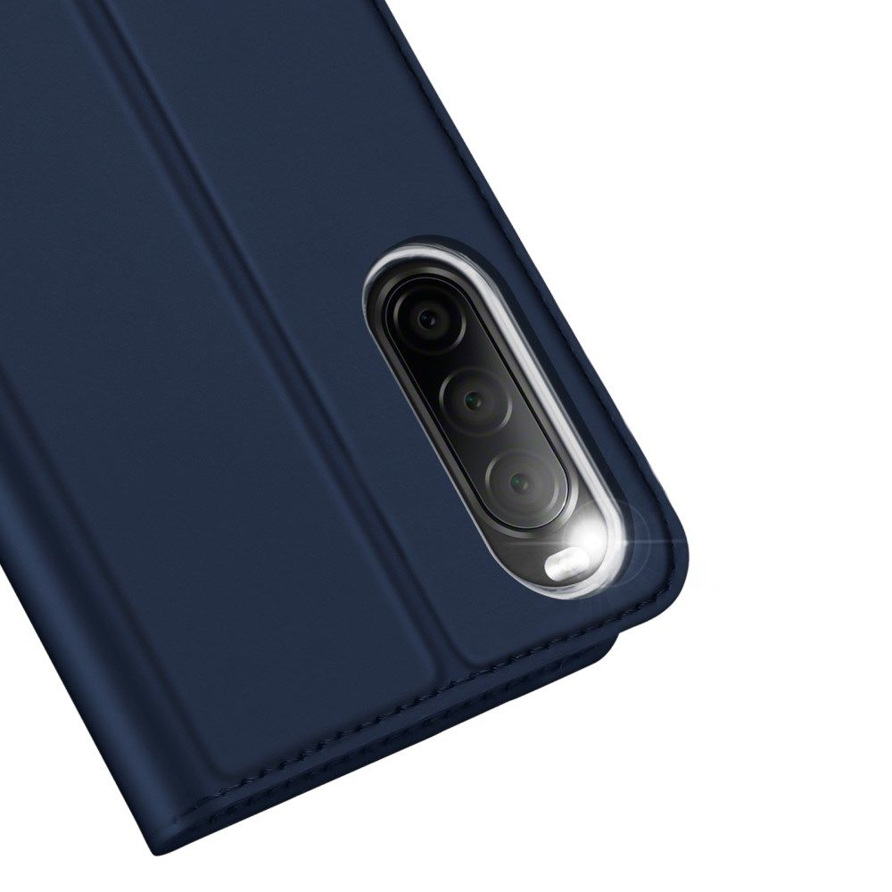 Dux Ducis Skin Pro Sony Xperia 10 V Hoesje Portemonnee Blauw afbeelding 9