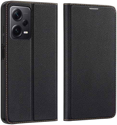Dux Ducis Skin X2 Xiaomi Redmi Note 12 Pro Plus Hoesje Book Case Zwart afbeelding 2