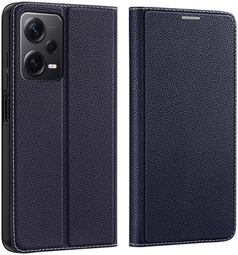 Dux Ducis Skin X2 Xiaomi Redmi Note 12 Pro Plus Hoesje Book Case Blauw afbeelding 2