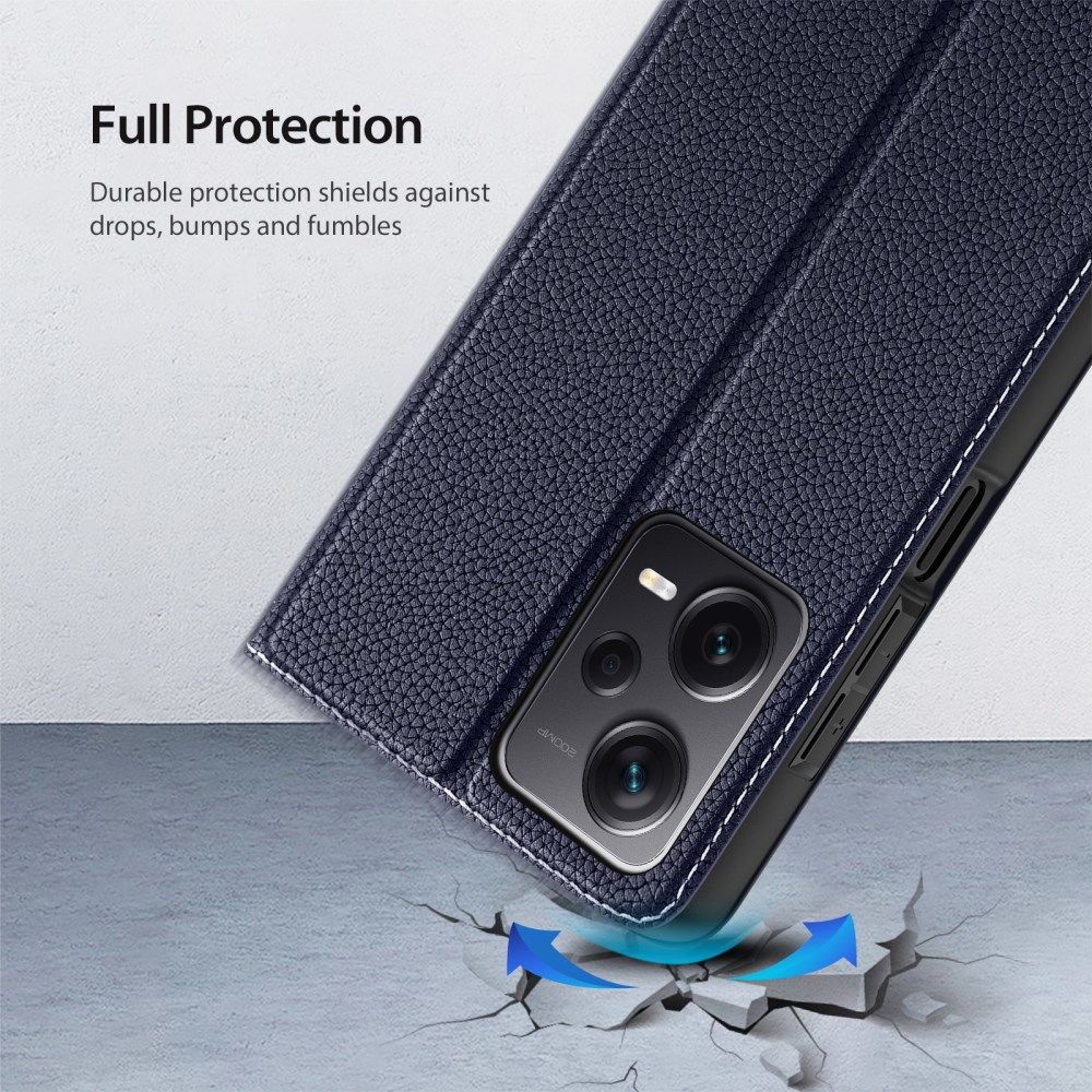 Dux Ducis Skin X2 Xiaomi Redmi Note 12 Pro Plus Hoesje Book Case Blauw afbeelding 3