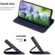 Dux Ducis Skin X2 Xiaomi Redmi Note 12 Pro Plus Hoesje Book Case Blauw afbeelding 6