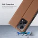Dux Ducis Skin X2 Xiaomi Redmi Note 12 Pro Plus Hoesje Book Case Bruin afbeelding 3