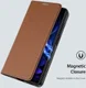 Dux Ducis Skin X2 Xiaomi Redmi Note 12 Pro Plus Hoesje Book Case Bruin afbeelding 5