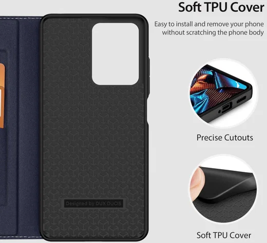 Dux Ducis Skin X2 Xiaomi Redmi Note 12 Pro / Poco X5 Pro Hoesje Blauw afbeelding 9