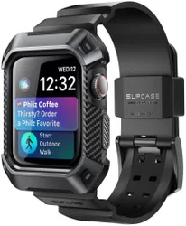 SUPCASE UB Pro - Apple Watch 41MM / 40MM Hoesje met Bandje - Zwart afbeelding