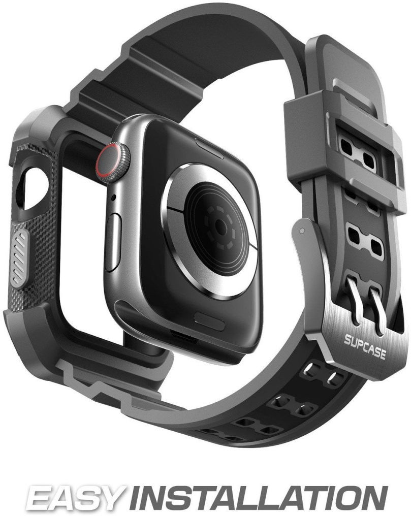 SUPCASE UB Pro - Apple Watch 41MM / 40MM Hoesje met Bandje - Zwart afbeelding 4