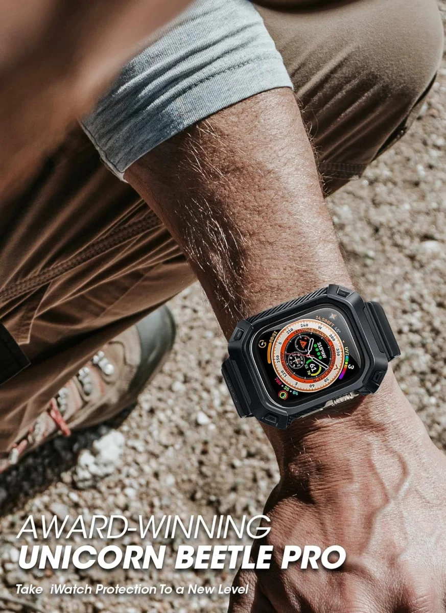SUPCASE UB Pro - Apple Watch Ultra / Ultra 2 Bandje met Screen Protector afbeelding 7