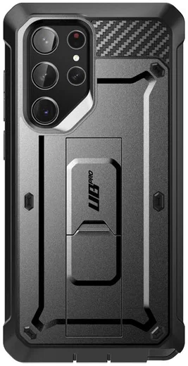 SUPCASE UB Pro Samsung S23 Ultra Hoesje Full Protect Kickstand Zwart afbeelding 10