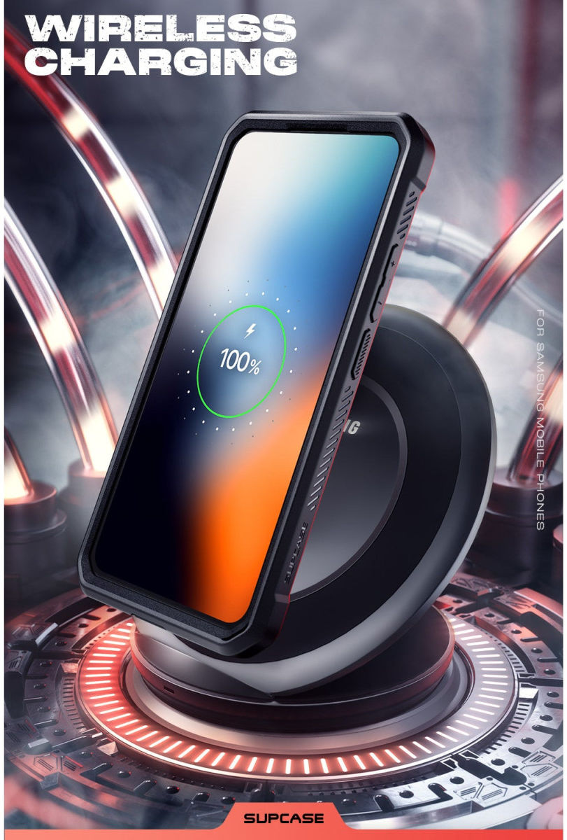 SUPCASE UB Pro Samsung S23 Ultra Hoesje Full Protect Kickstand Zwart afbeelding 6